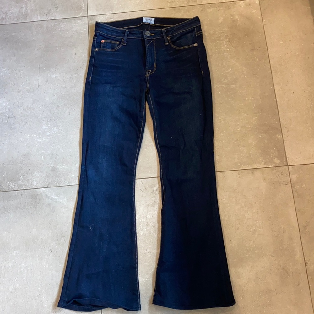 HUDSON Beautiful dark wash straight Jean